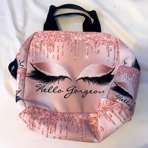 BRAND NEW!! Makeup themed lunch bag